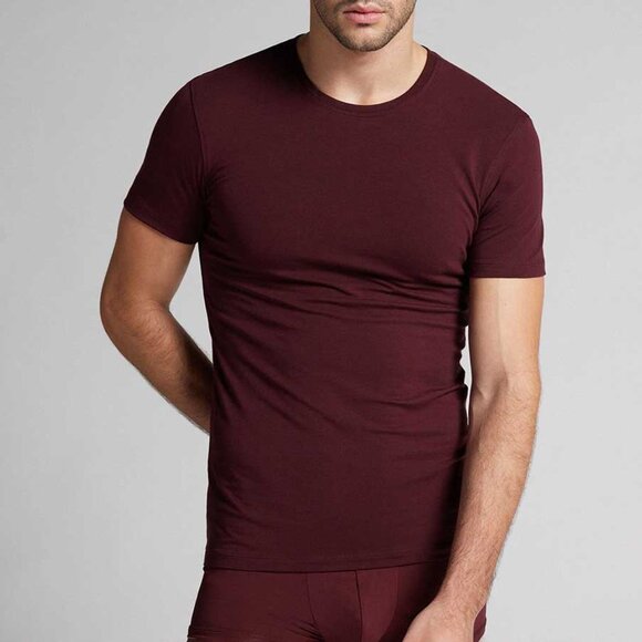 Intimissimi Short sleeve crewneck T-shirt in stretch Superior Cotton Size: S - Picture 1 of 7